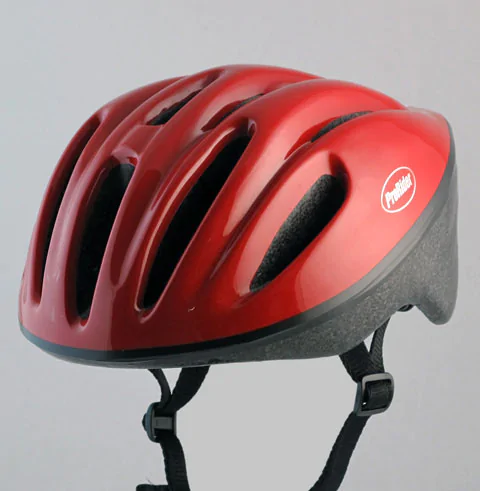 ProRider bicycle helmets with black foam 3 sizes colors $9.95 each plus shipping